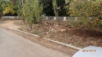 Блюхера 20а вдоль забора детсада